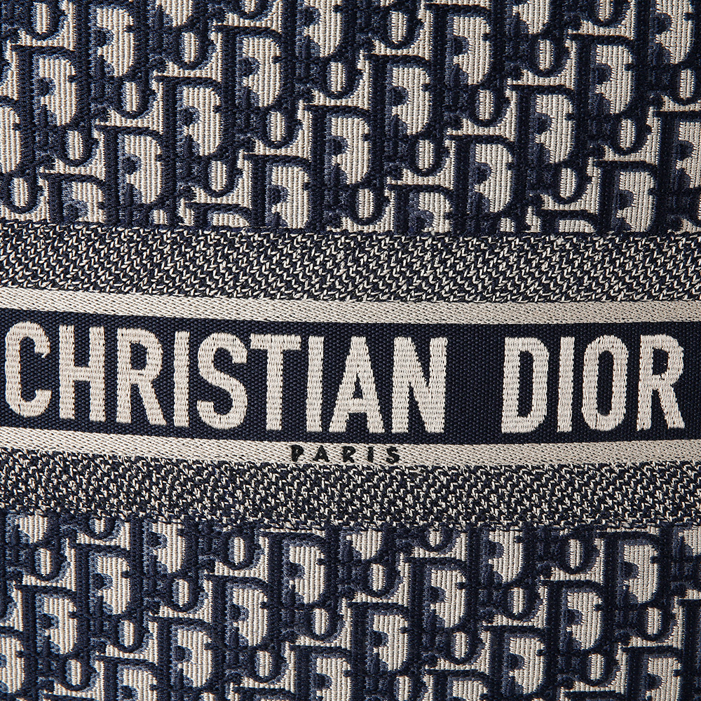 CHRISTIAN DIOR(USED)크리스찬디올 오블리크 북토트 라지